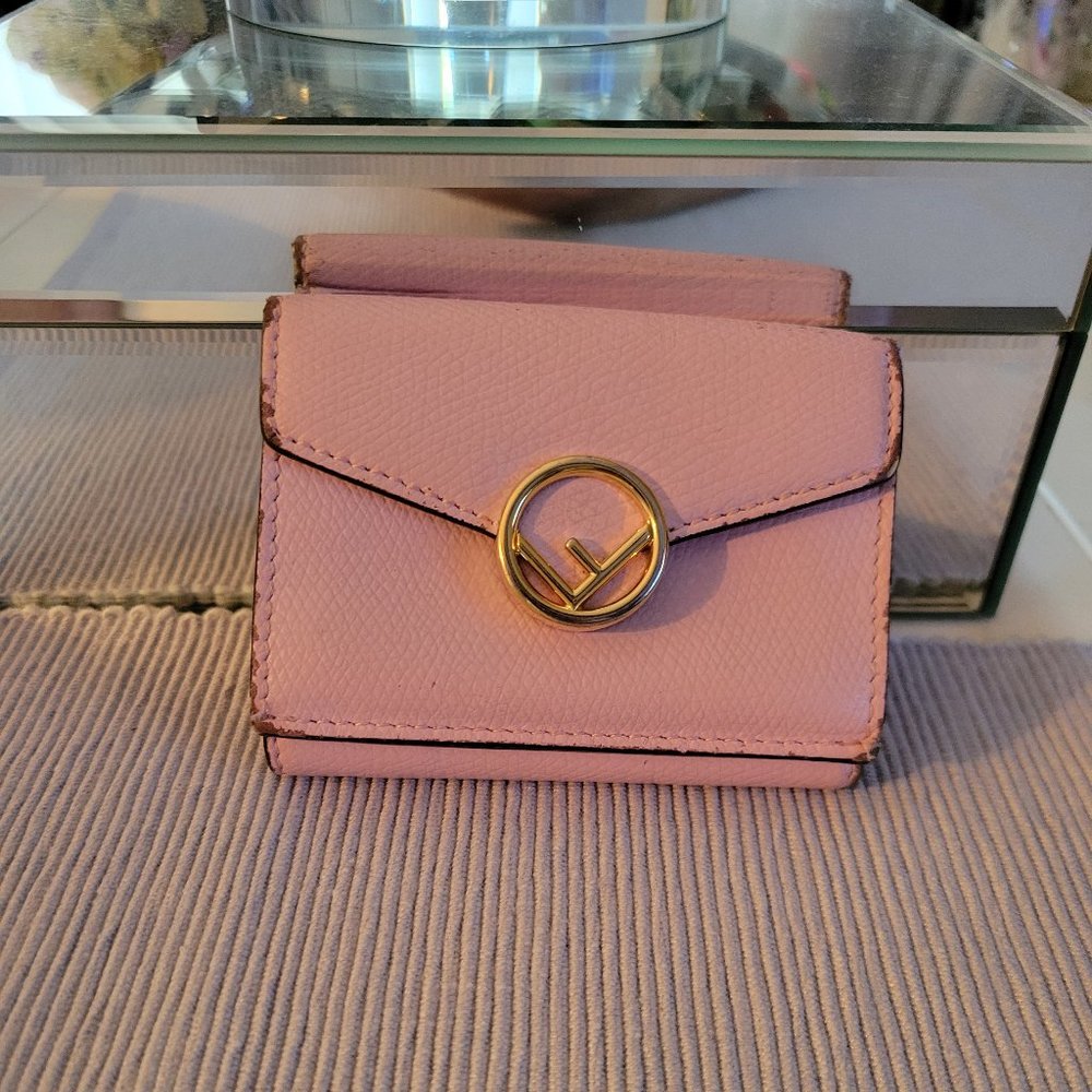 Fendi trifold wallet
